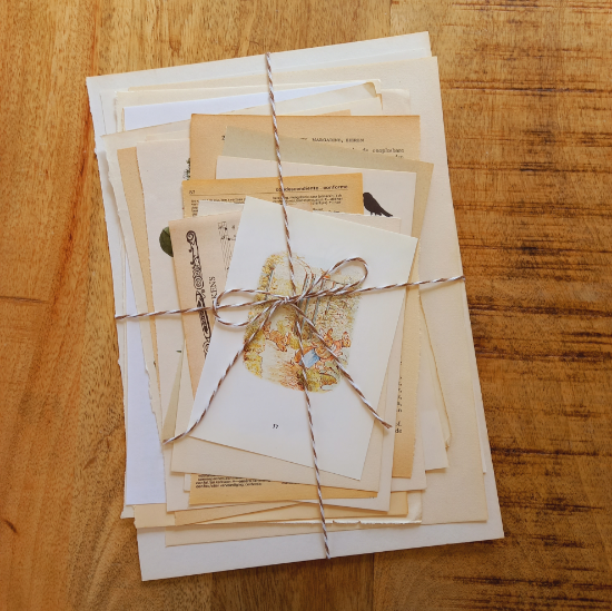 Afbeeldingen van Vintage Papierbundel Divers