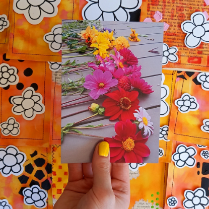 Afbeeldingen van Kaart Bloemen