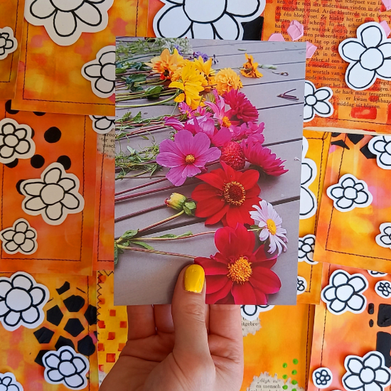 Afbeeldingen van Kaart Bloemen