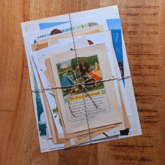 Afbeeldingen van Vintage Papierbundel Divers